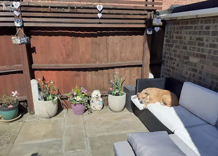 Newly Decorated & Furniture, 2 Single Beds, Large Room, Sofa, Netflix, Garden View, Patio & Seating Poole